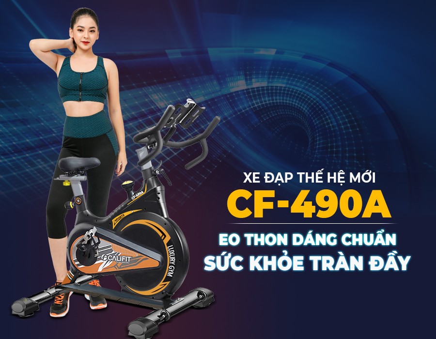 Xe đạp tập thể dục Califit Luxury CF-490A